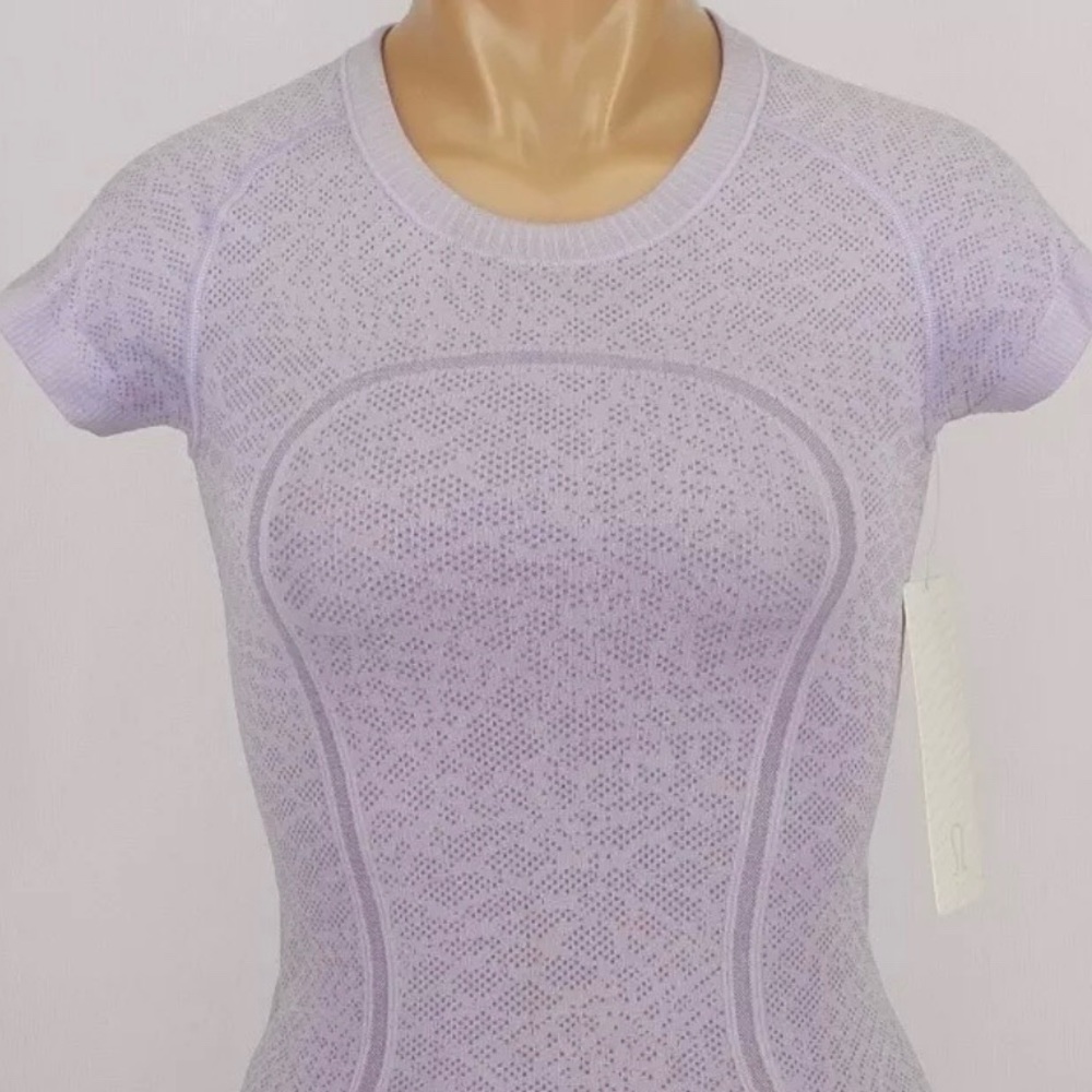 Lilac Top designed for runners